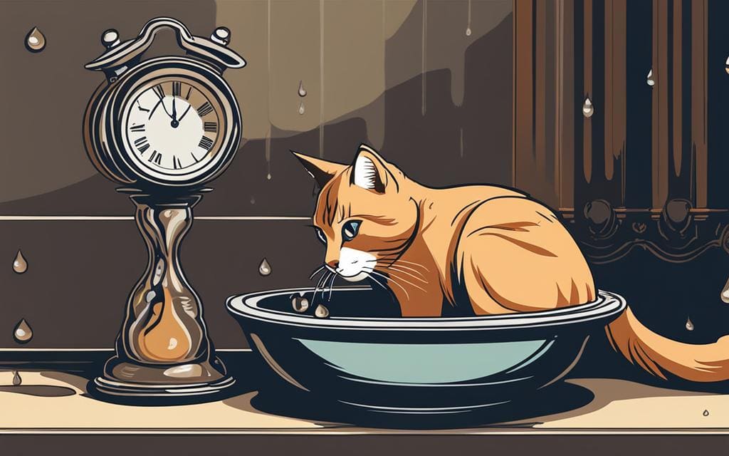 Hoe lang kan een kat zonder water