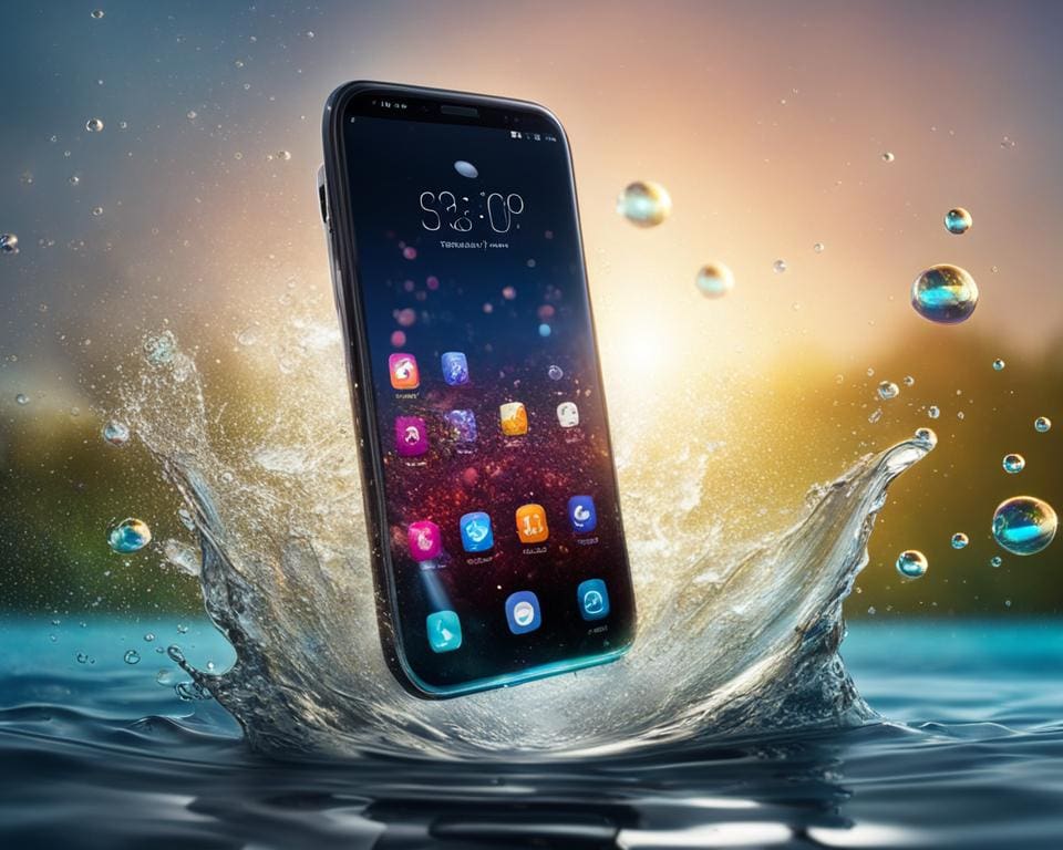 waterbestendige smartphone
