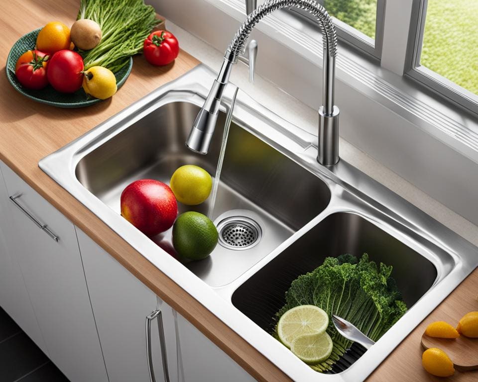 waterbesparende maatregelen in de keuken