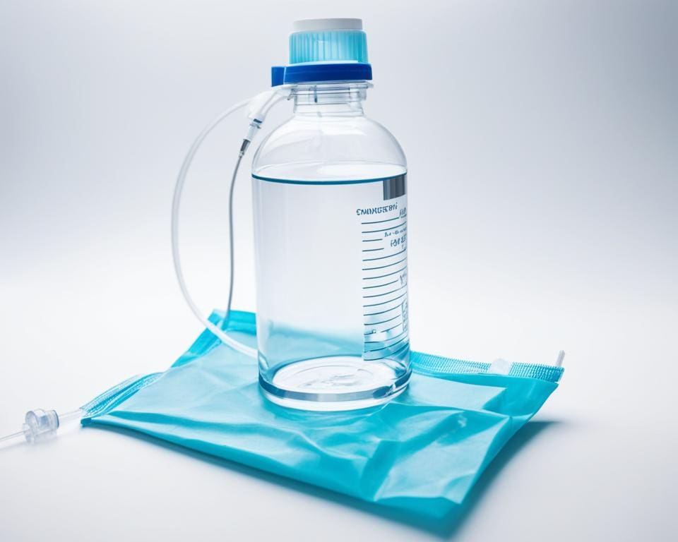 steriel water in ziekenhuizen