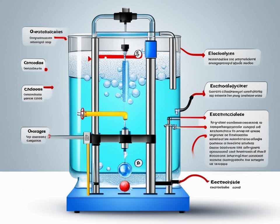 wat doet een water electrolyzer
