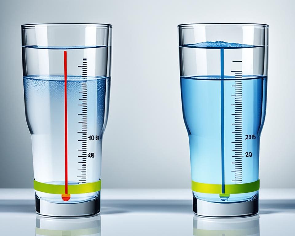 gewichtsverlies door water drinken