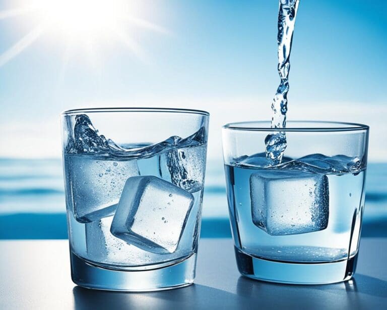 wat is beter koud of warm water drinken