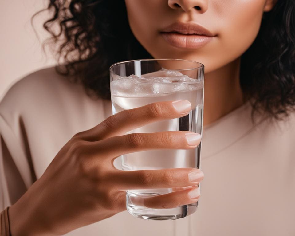 de voordelen van voldoende water drinken